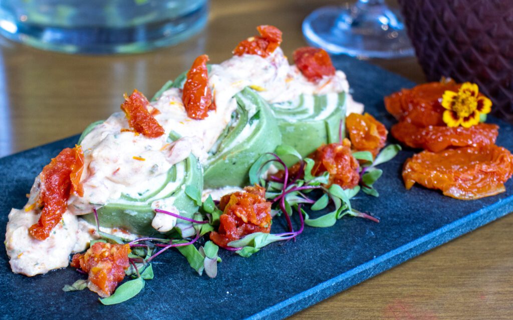 refeição de buffet de festa